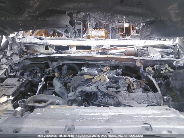 1N6AA1EK9HN534305 - 2017 NISSAN TITAN S WHITE photo 10