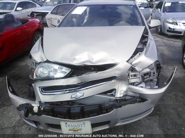 1G1ZC5E18BF116150 - 2011 CHEVROLET MALIBU 1LT TAN photo 6