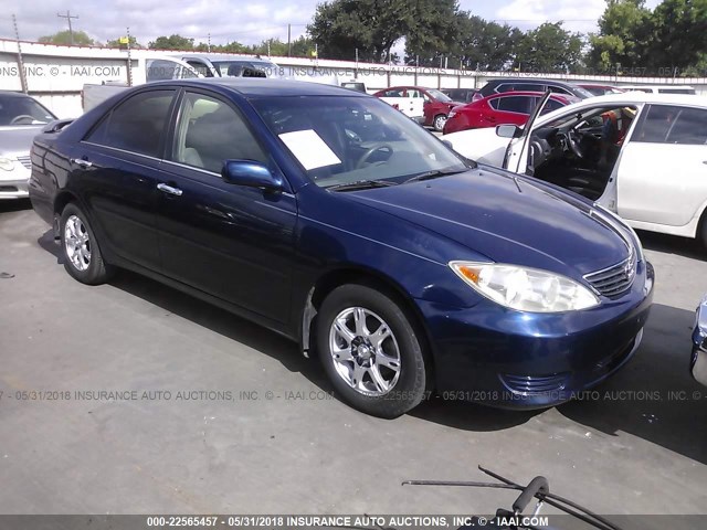 4T1BE32K56U164240 - 2006 TOYOTA CAMRY LE/XLE/SE ლურჯი ფოტო 1