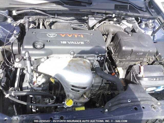 4T1BE32K56U164240 - 2006 TOYOTA CAMRY LE/XLE/SE ლურჯი ფოტო 10