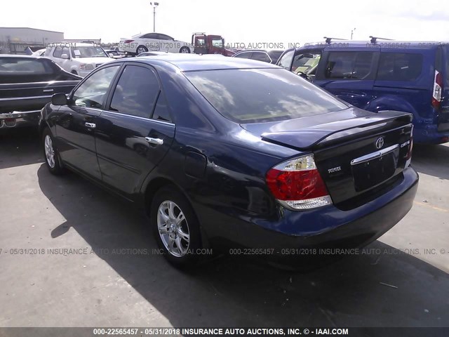 4T1BE32K56U164240 - 2006 TOYOTA CAMRY LE/XLE/SE ლურჯი ფოტო 3