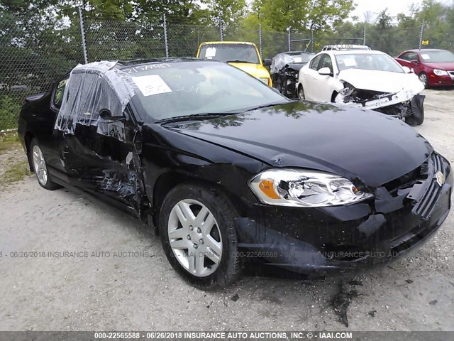 2G1WK15K179309103 - 2007 CHEVROLET MONTE CARLO LT BLACK photo 1