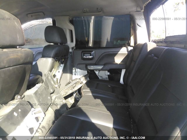 3GTU2VEC6EG471553 - 2014 GMC SIERRA K1500 SLT SILVER photo 8