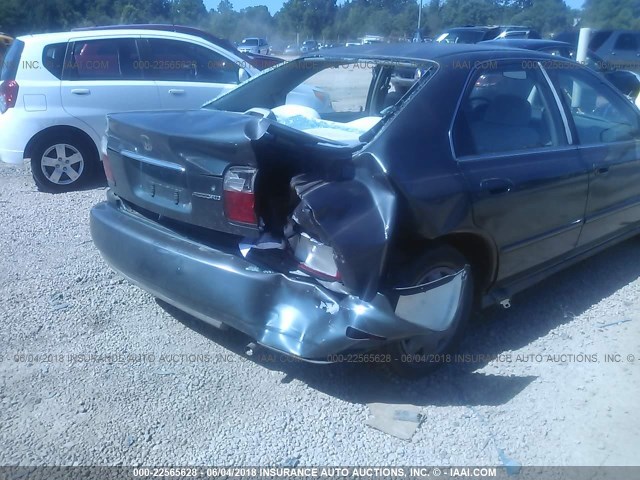 1HGCD5693TA204652 - 1996 HONDA ACCORD VALUE GRAY photo 6