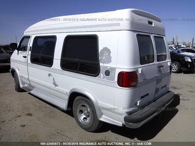 2B6HB11Z8WK148196 - 1998 DODGE RAM VAN B1500 WHITE photo 3