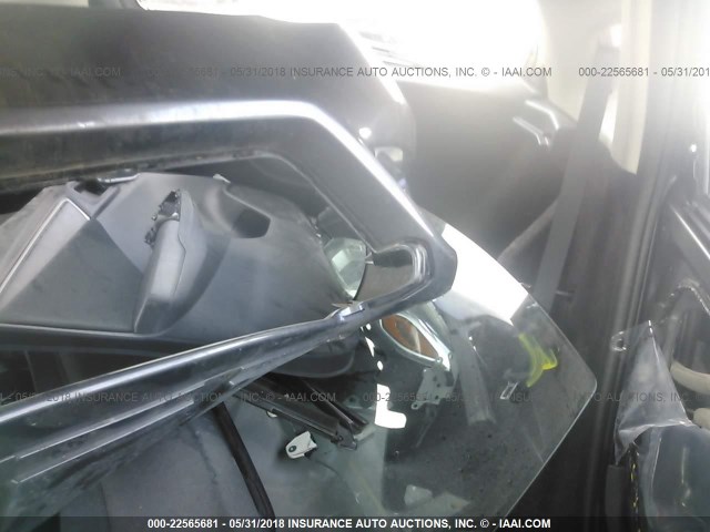 JHMGK5H51GS007476 - 2016 HONDA FIT LX GRAY photo 8