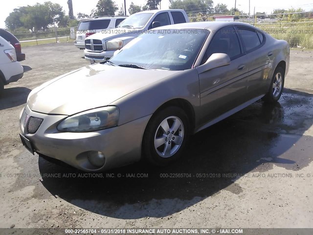 2G2WP552871132276 - 2007 PONTIAC GRAND PRIX BROWN photo 2