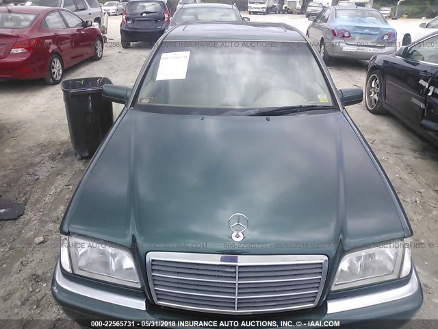 WDBHA29G1XA715402 - 1999 MERCEDES-BENZ C 280 GREEN photo 6