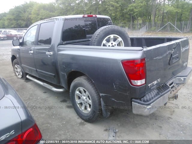 1N6AA07BX4N539823 - 2004 NISSAN TITAN XE/SE/LE GRAY photo 3