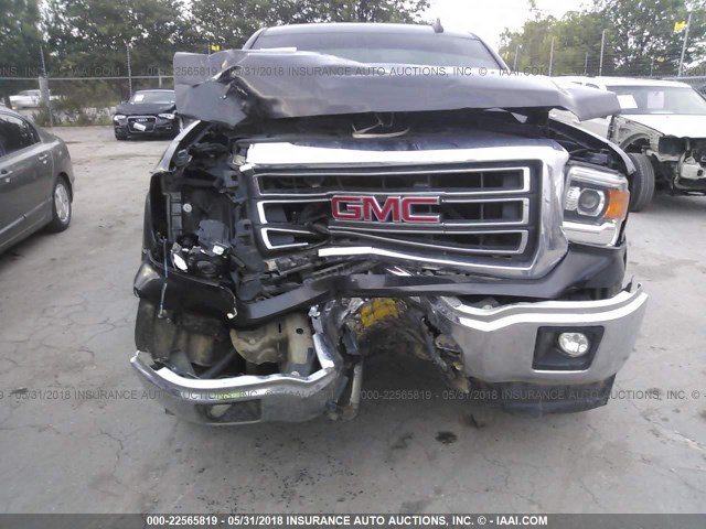 3GTU2UEC2FG172802 - 2015 GMC SIERRA K1500 SLE BLACK photo 6