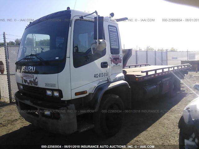 4GTJ7C1371J700330 - 2001 ISUZU FTR WHITE photo 2