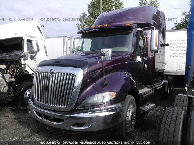 3HSCWAPR8AN189017 - 2010 INTERNATIONAL PROSTAR LMTD  PURPLE photo 2