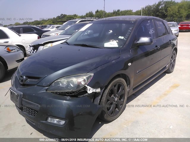 JM1BK143371650152 - 2007 MAZDA 3 HATCHBACK GRAY photo 2