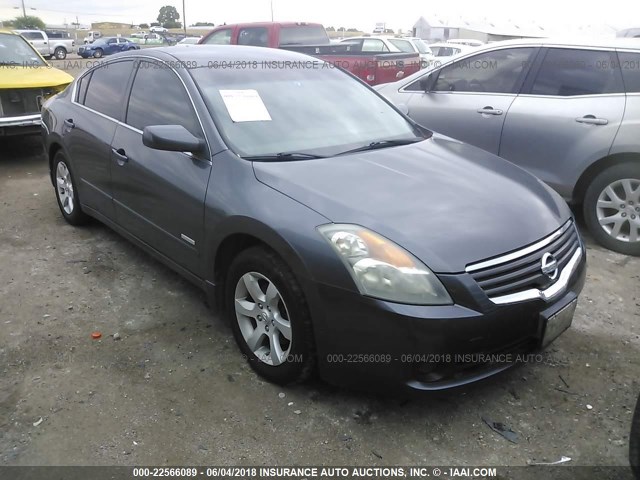 1N4CL21E87C228353 - 2007 NISSAN ALTIMA HYBRID GRAY photo 1