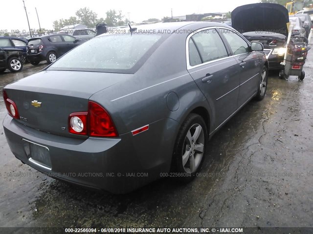 1G1ZJ57B99F188223 - 2009 CHEVROLET MALIBU 2LT GRAY photo 4