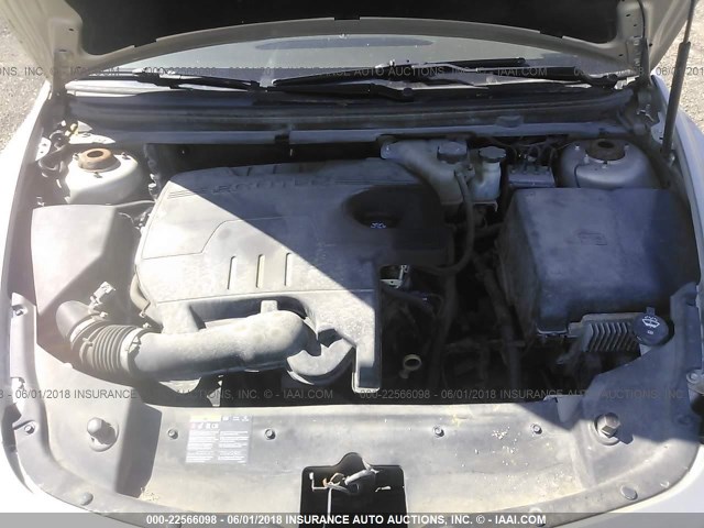 1G1ZA5EUXBF320898 - 2011 CHEVROLET MALIBU LS ოქროსფერი ფოტო 10