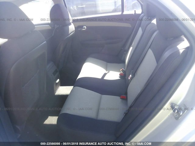 1G1ZA5EUXBF320898 - 2011 CHEVROLET MALIBU LS ოქროსფერი ფოტო 8