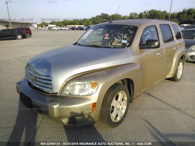 3GNDA13D76S618573 - 2006 CHEVROLET HHR LS GOLD photo 2