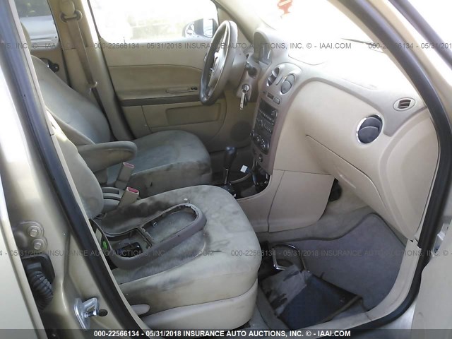 3GNDA13D76S618573 - 2006 CHEVROLET HHR LS GOLD photo 5
