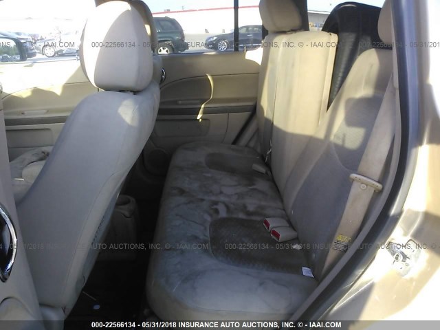 3GNDA13D76S618573 - 2006 CHEVROLET HHR LS GOLD photo 8