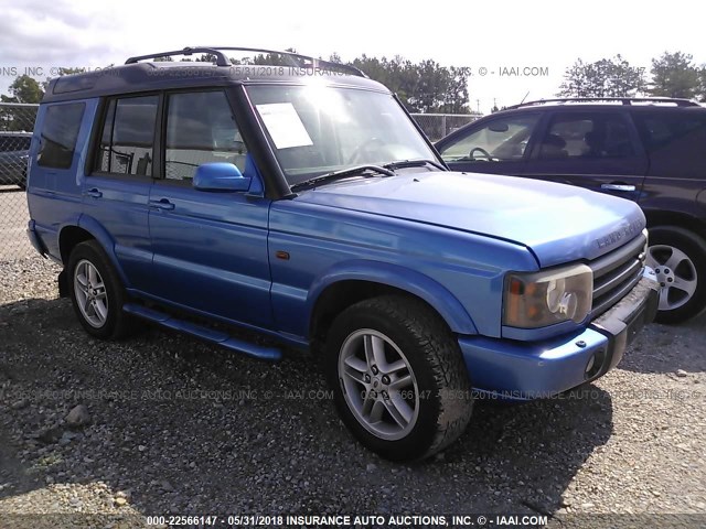 SALTL124XYA277411 - 2000 LAND ROVER DISCOVERY II  Կապույտ լուսանկար 1