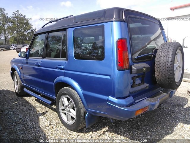 SALTL124XYA277411 - 2000 LAND ROVER DISCOVERY II  Կապույտ լուսանկար 3