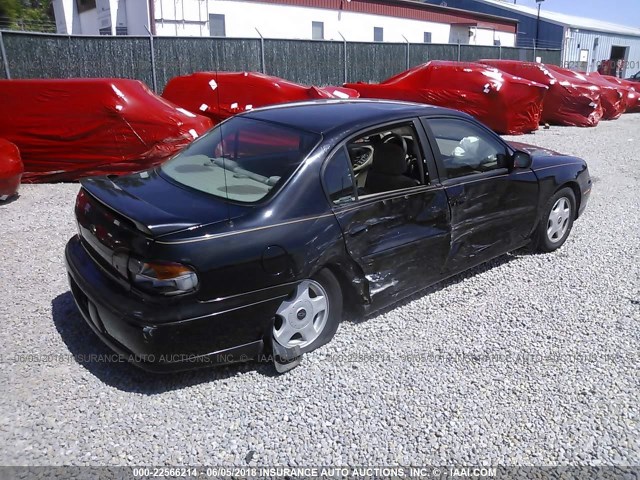 1G1NE52J416155247 - 2001 CHEVROLET MALIBU LS 黑色 照片 4