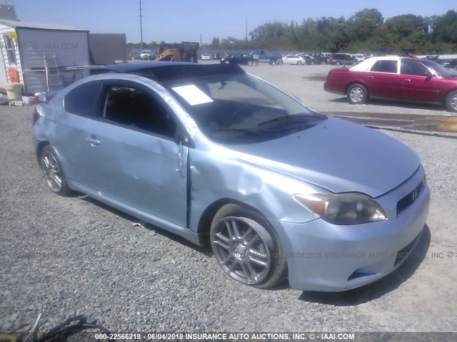 JTKDE177760084184 - 2006 TOYOTA SCION TC 浅蓝色 照片 1