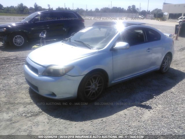 JTKDE177760084184 - 2006 TOYOTA SCION TC 浅蓝色 照片 2