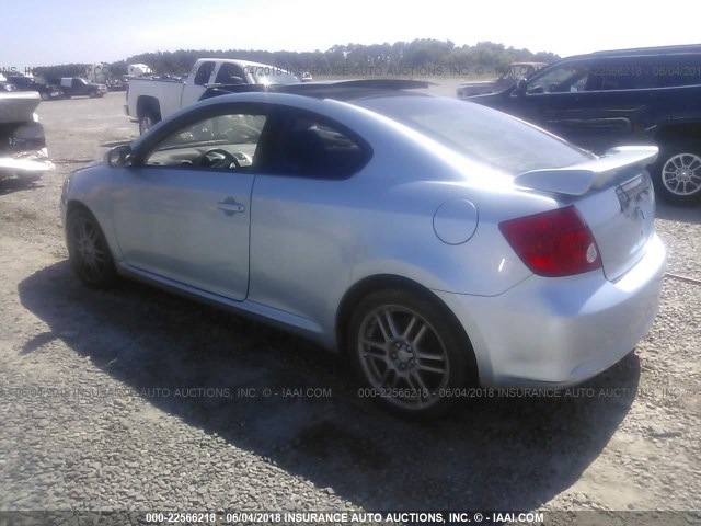 JTKDE177760084184 - 2006 TOYOTA SCION TC 浅蓝色 照片 3