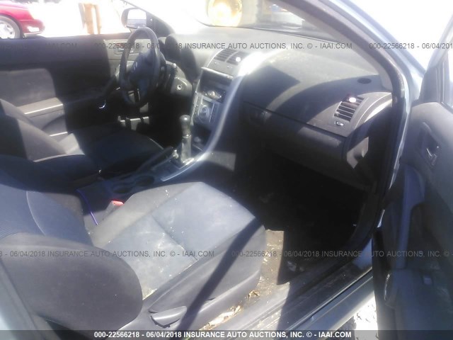 JTKDE177760084184 - 2006 TOYOTA SCION TC 浅蓝色 照片 5