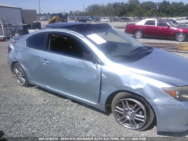 JTKDE177760084184 - 2006 TOYOTA SCION TC 浅蓝色 照片 6