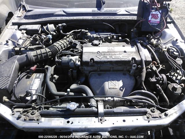 JHMBB6241VC003628 - 1997 HONDA PRELUDE GRAY photo 10