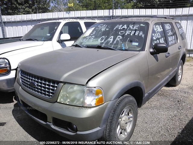 1FMZU63K83ZA96760 - 2003 FORD EXPLORER XLT/XLT SPORT/NBX 米色 照片 2