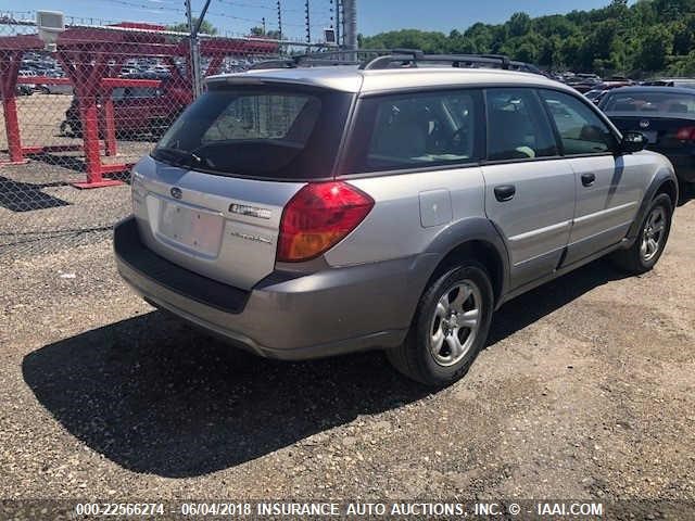 4S4BP61CX76311566 - 2007 SUBARU LEGACY OUTBACK 2.5I Unknown photo 4