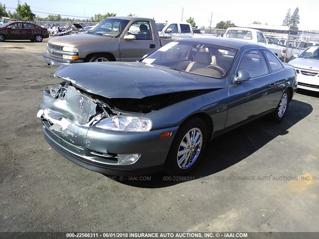 JT8UZ30C8R0038039 - 1994 LEXUS SC 400 GRAY photo 2