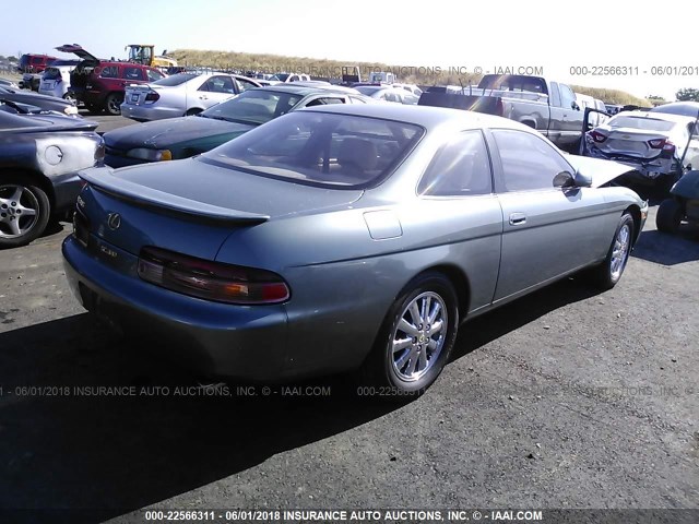 JT8UZ30C8R0038039 - 1994 LEXUS SC 400 GRAY photo 4