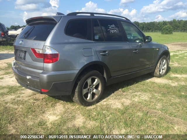 WBXPC93408WJ18117 - 2008 BMW X3 3.0SI Unknown photo 4