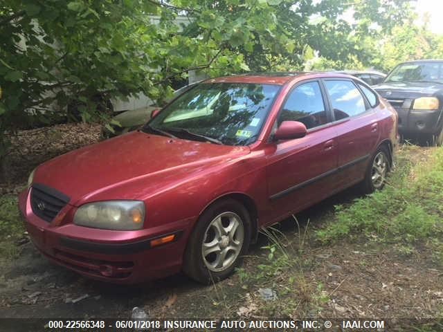 KMHDN56D35U150125 - 2005 HYUNDAI ELANTRA GLS/GT Unknown photo 2