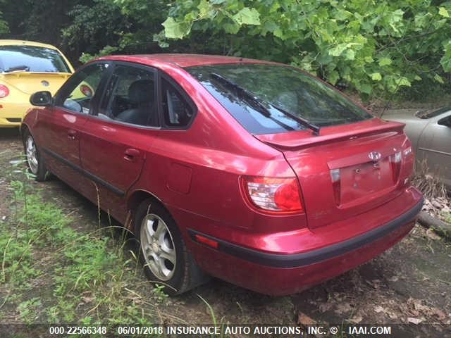 KMHDN56D35U150125 - 2005 HYUNDAI ELANTRA GLS/GT Unknown photo 3