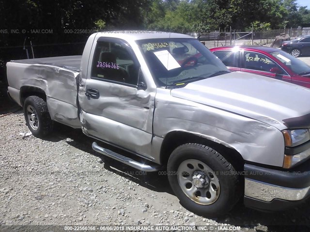 1GCEC14X07Z189118 - 2007 CHEVROLET SILVERADO C1500 CLASSIC SILVER photo 6