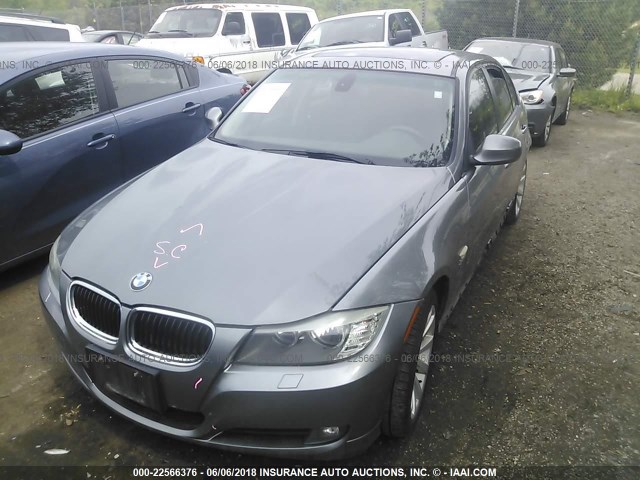 WBAPK5C53BF121681 - 2011 BMW 328 XI SULEV SILVER photo 2