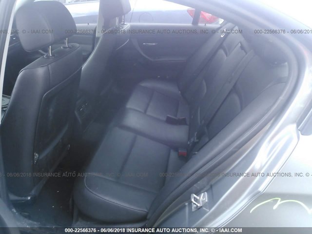 WBAPK5C53BF121681 - 2011 BMW 328 XI SULEV SILVER photo 8