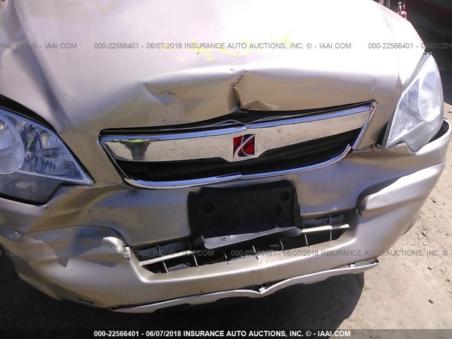 3GSDL63798S693681 - 2008 SATURN VUE XR CREAM photo 6