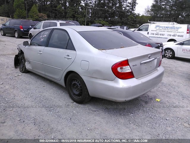 4T1BE32K44U802104 - 2004 TOYOTA CAMRY LE/XLE/SE 灰色 照片 3