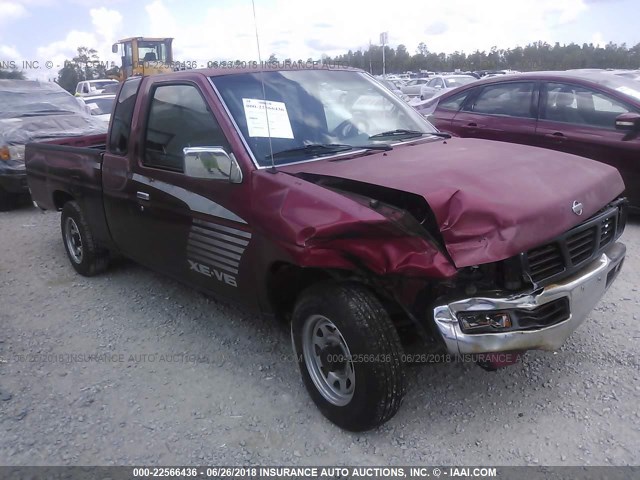 1N6HD16S0SC417929 - 1995 NISSAN TRUCK KING CAB SE/KING CAB XE RED photo 1