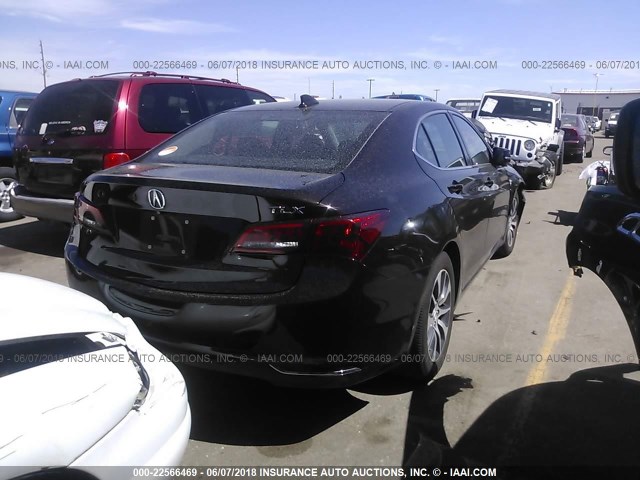 19UUB1F50GA010716 - 2016 ACURA TLX TECH Dark Brown photo 4