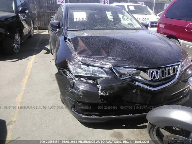 19UUB1F50GA010716 - 2016 ACURA TLX TECH Dark Brown photo 6