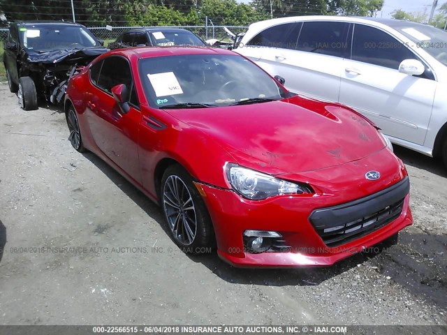 JF1ZCAC14D1611566 - 2013 SUBARU BRZ 2.0 LIMITED RED photo 1