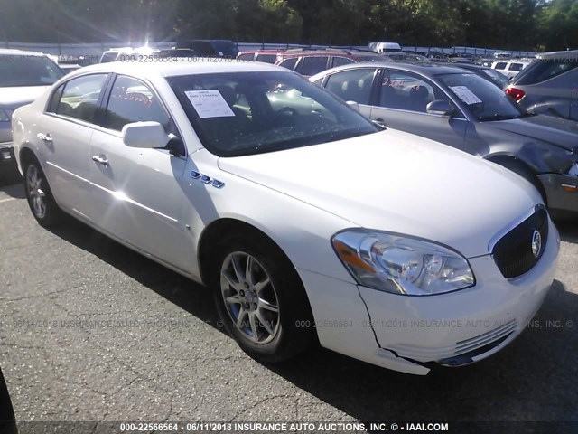 1G4HD572X6U246160 - 2006 BUICK LUCERNE CXL WHITE photo 1